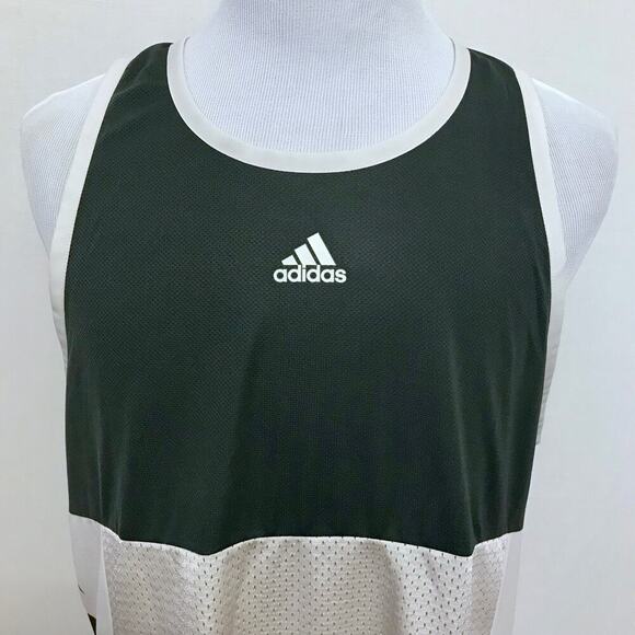 Adidas NWT Green and Cream Jersey Men L - Picture 2 of 11